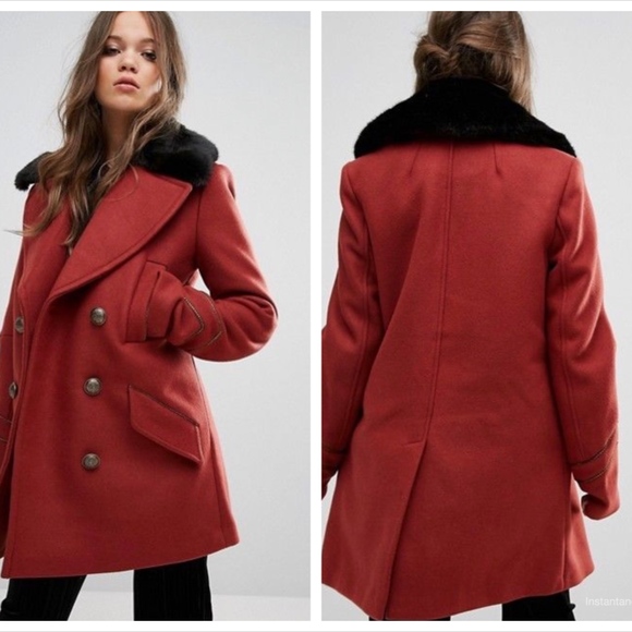 Free People Jackets & Blazers - Free People Sedgwick Peacoat